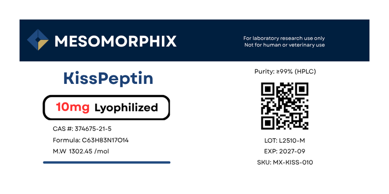 KissPeptin 10mg (Reproductive Peptide)