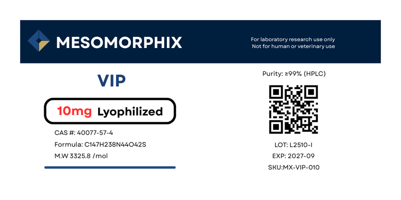 VIP 10mg (Neuropeptide / Vasoactive Intestinal Peptide)